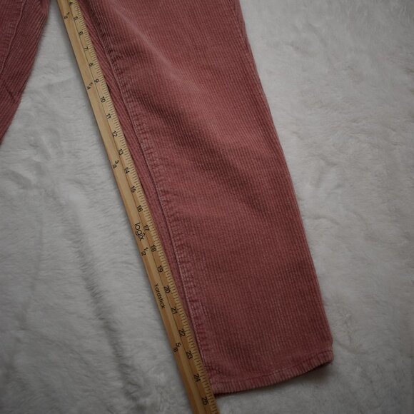 Pacsun Corduroy Jeans Pants Sz 27 High Waist Cotton Preppy Boho Retro 70s - Picture 13 of 16